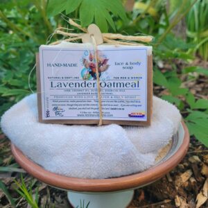 Face & Body Soap - Lavender Oatmeal | Lard
