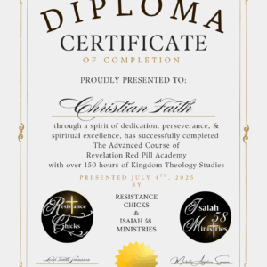 Revelation Redpill Academy Diploma