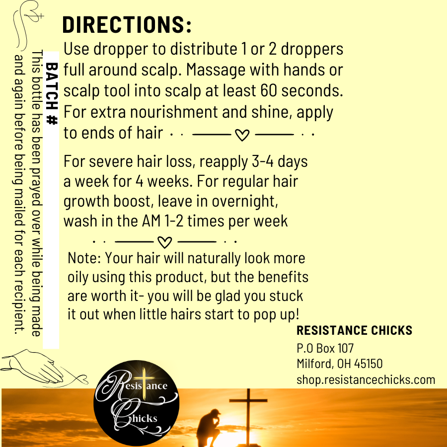 Holy Hair Oil Hair Growth Serum - Image 4